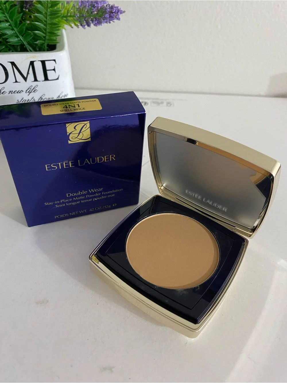 4N1 Shell Beige ~ Estée Lauder Double Wear Stay-in-Place Matte Powder Foundation